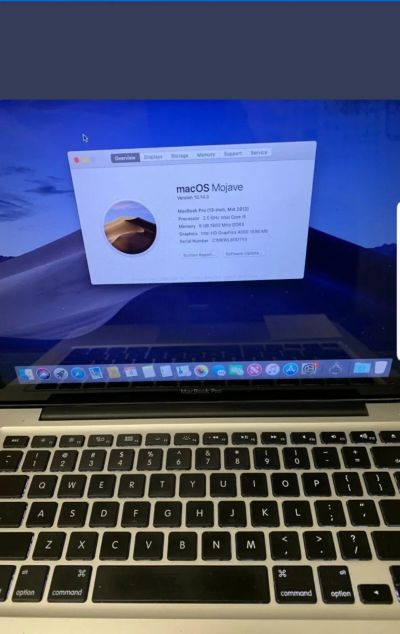 Лот: 14830904. Фото: 1. Macbook Pro 13.3 2.5GHz Core i5... Ноутбуки