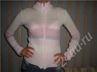 Лот: 418587. Фото: 1. Кофта на замке Кофточка женская... Свитеры, толстовки, худи