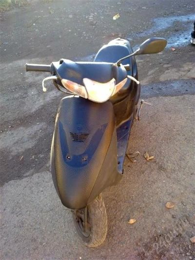 Лот: 1350376. Фото: 1. Мопед Suzuki Lets 2 New 2005 года... Мотороллеры, мопеды