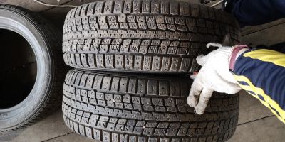 Лот: 15999114. Фото: 1. Зимняя резина dunlop sp winter... Шины