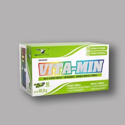 Лот: 10869111. Фото: 1. Vita-Min 60 капс. SD Sport Definition... Спортивное питание, витамины
