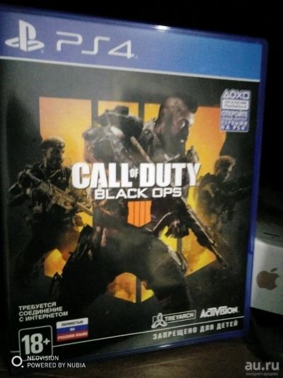 Лот: 13596872. Фото: 1. Call of duty black ops 4 на ps4. Игры для консолей