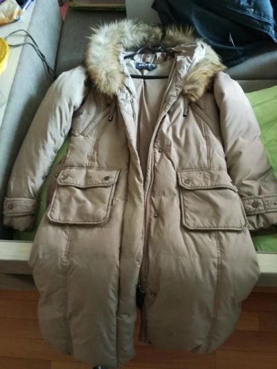 Лот: 7881059. Фото: 1. Пуховик женский зтмний. Верхняя одежда