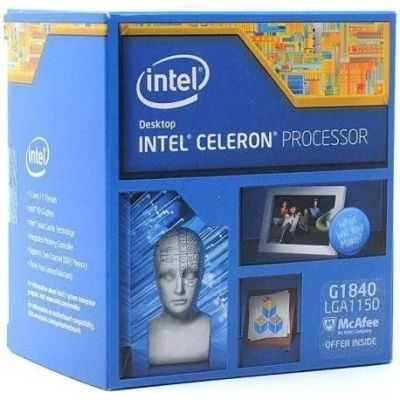 Лот: 10496672. Фото: 1. Intel Celeron G1840 Haswell (2800MHz... Процессоры