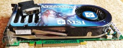 Лот: 2793114. Фото: 1. Видеокарта MSI GF 8800GTS. Видеокарты