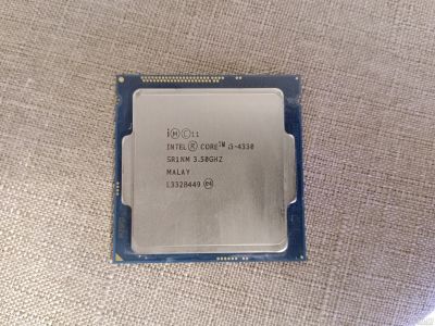 Лот: 18550477. Фото: 1. Процессор Intel Core i3-4330 LGA... Процессоры