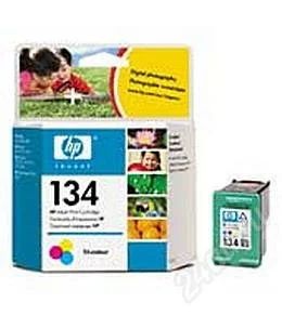 Лот: 68480. Фото: 1. Продам цветной картридж HP №134. Картриджи, расходные материалы