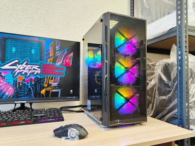 Лот: 20546193. Фото: 1. Игровой пк 12 ядер + RTX 2060... Компьютеры в сборе
