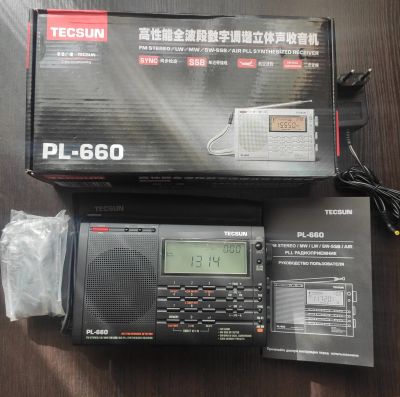 Лот: 20057642. Фото: 1. Tecsun PL-660 всеволновый радиоприемник. Тюнеры, радиоприёмники
