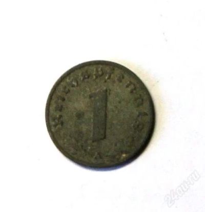 Лот: 2039111. Фото: 1. Германия. 1 Пфенниг 1944 г.А... Германия и Австрия