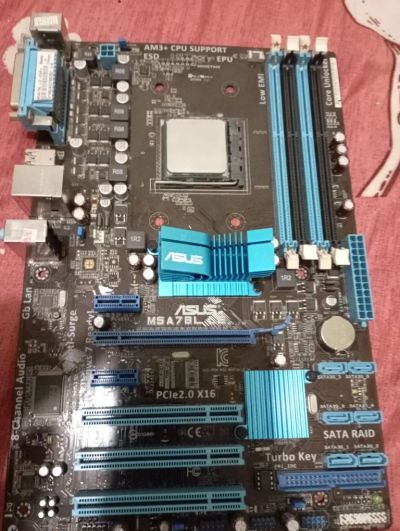 Лот: 25811111. Фото: 1. Материнская плата ASUS M5A78L... Материнские платы