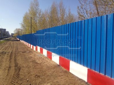 Лот: 10623036. Фото: 1. Профпласт/профлист: сайдинг, кровля... Ворота, заборы, шлагбаумы