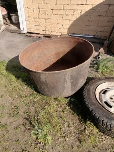 Лот: 22714768. Фото: 1. Казан чугунный. Жаровни, казаны