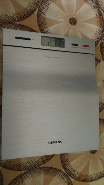 Лот: 17393303. Фото: 1. Весы для кухни siemens mw91100... Кухонная