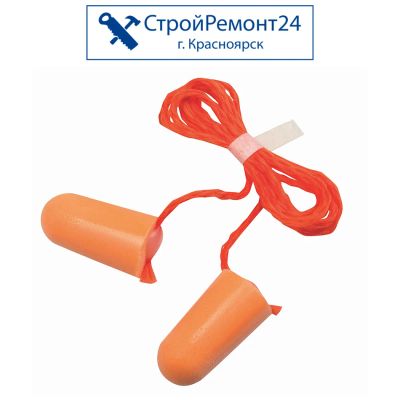 Лот: 15145433. Фото: 1. Беруши со шнурком 3М 1110. Защитные очки, каски, перчатки