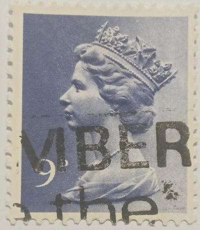 Лот: 25383579. Фото: 1. Марка_Англии Великобритании,9... Марки