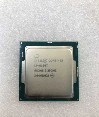 Лот: 17946767. Фото: 1. Процессор Intel Core i3-6100T. Процессоры