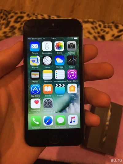 Лот: 10416124. Фото: 1. iPhone 5 16gb. Смартфоны