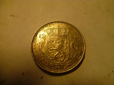 Лот: 5468286. Фото: 1. 1 гульден 1980 Нидерланды. Другое (монеты)