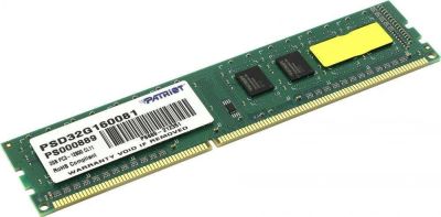 Лот: 10993846. Фото: 1. 2Gb DDR3 Patriot 1333MHz psd32g13381. Оперативная память