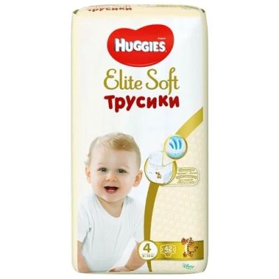 Лот: 10869307. Фото: 1. Трусики Huggies Elite Soft 4... Детская гигиена