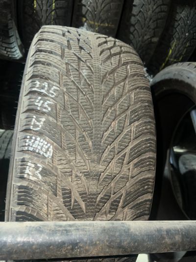 Лот: 25070922. Фото: 1. (1шт)225-45-19 Nokian Hakkapeliitta... Шины