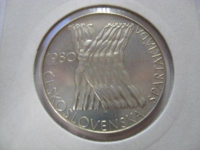 Лот: 6339303. Фото: 1. Чехословакия, 100 крон 1980 года... Европа