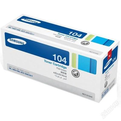 Лот: 1499419. Фото: 1. Тонер-картридж Samsung MLT-D104S... Картриджи, расходные материалы