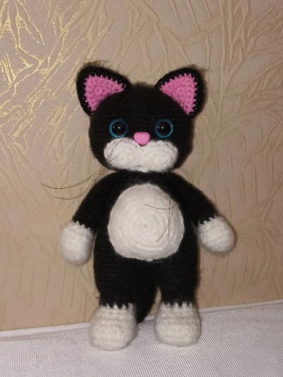 Лот: 25395933. Фото: 1. Кот Котофей, ручная работа. Авторские куклы, игрушки, поделки