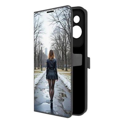 Лот: 25385430. Фото: 1. Чехол Krutoff Eco Book "Весна... Чехлы, бамперы