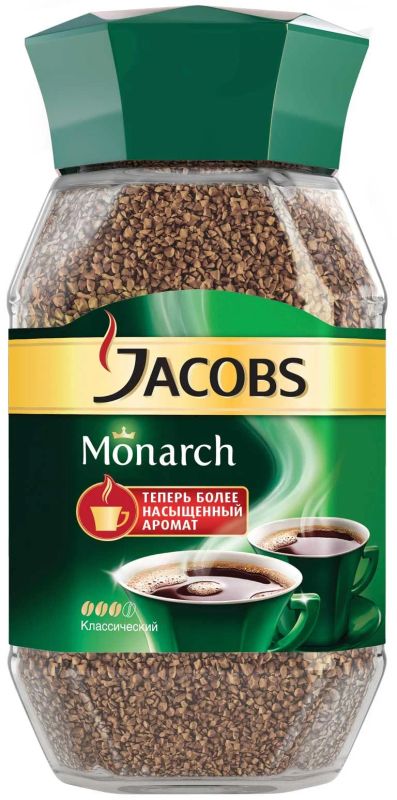 Лот: 12668485. Фото: 1. Кофе Якобс монарх / Jacobs Monarch... Чай, кофе, какао