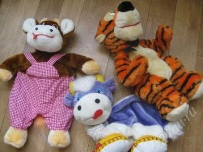 Лот: 1096969. Фото: 1. Игрушки-сумки от подарков. Мягкие