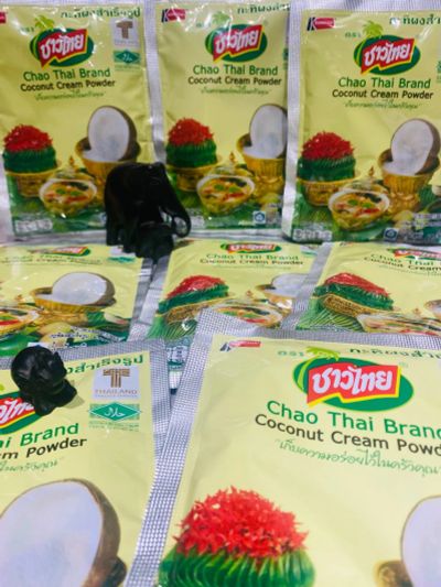 Лот: 21545637. Фото: 1. Сухое кокосовое молоко Таиланд... Другое (продукты)