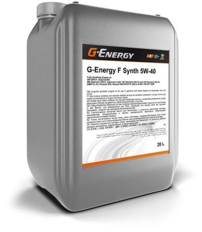 Лот: 21039199. Фото: 1. G-Energy F Synth 5W40 SN/CF (20л... Масла, жидкости