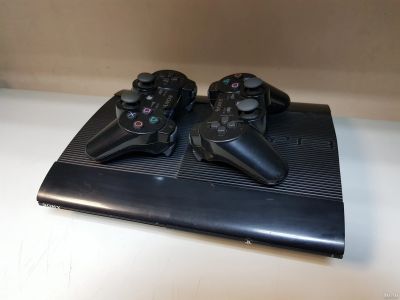 Лот: 15591096. Фото: 1. PlayStation 3 Super Slim 2 геймпада... Игровые приставки, консоли