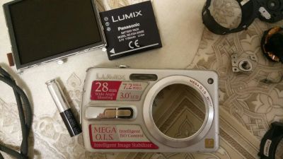 Лот: 12425577. Фото: 1. Фотоаппарат Lumix_разобранный. Цифровые компактные