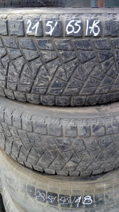 Лот: 8058045. Фото: 1. 215/65 R16 Bridgestone зима. Шины