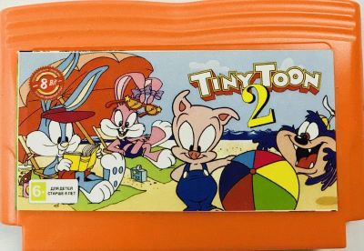 Лот: 13344152. Фото: 1. TINY TOON 2 картридж 8-bit... Игры для консолей