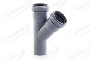 Лот: 15820813. Фото: 1. Тройник ПП 45* 50/40/50. Фитинги, подводка