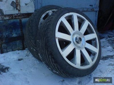 Лот: 891539. Фото: 1. Диски ATURA, 18" 225х40. Размер... Шины на дисках