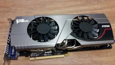 Лот: 7481190. Фото: 1. Игровая видеокарта MSI HD 7970... Видеокарты