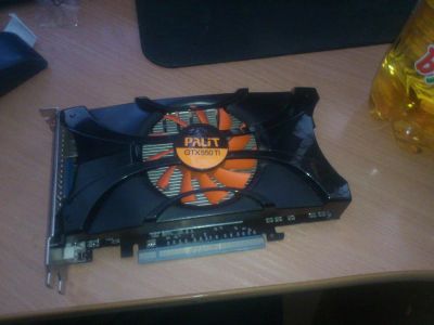 Лот: 3545550. Фото: 1. Palit GTX 550 Ti 1024 mb. Видеокарты