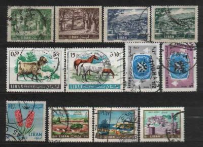 Лот: 25887117. Фото: 1. Ливан 1961-68_005. Марки