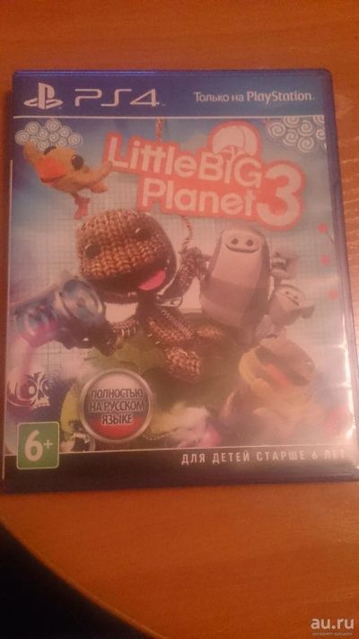 Лот: 9157832. Фото: 1. Little Big Planet 3 диск Ps4. Игры для консолей