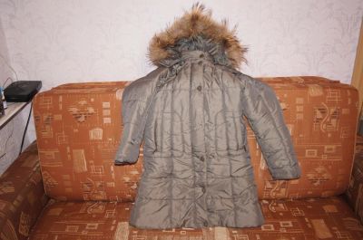 Лот: 4675449. Фото: 1. Пуховик на девочку 128-64р. Верхняя одежда