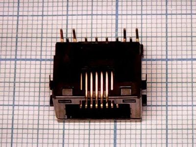 Лот: 12286695. Фото: 1. Разъём RJ-45 №55 female. Разъёмы