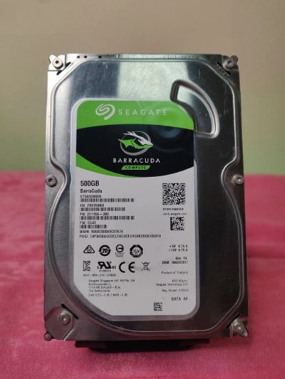 Лот: 23349047. Фото: 1. HDD 500Gb/Seagete /SATA3/3,5... Жёсткие диски (HDD)