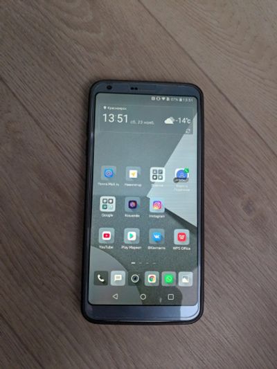 Лот: 15071896. Фото: 1. смартфон LG G6 64 GB рст 2 сим. Смартфоны