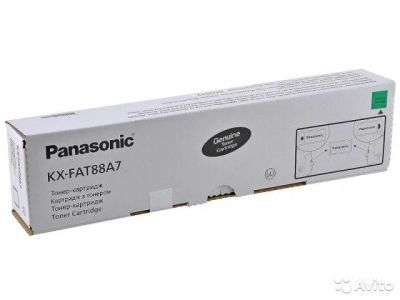 Лот: 6390736. Фото: 1. Тонер Panasonic KX-FAT88A (оригинал... Картриджи, расходные материалы