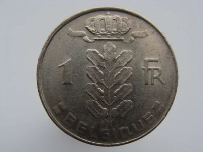 Лот: 15256880. Фото: 1. 1 франк Бельгия 1975 belgique. Европа